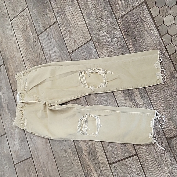 Bridge by GLY Tan Mom Jeans Size 23 - Picture 1 of 4